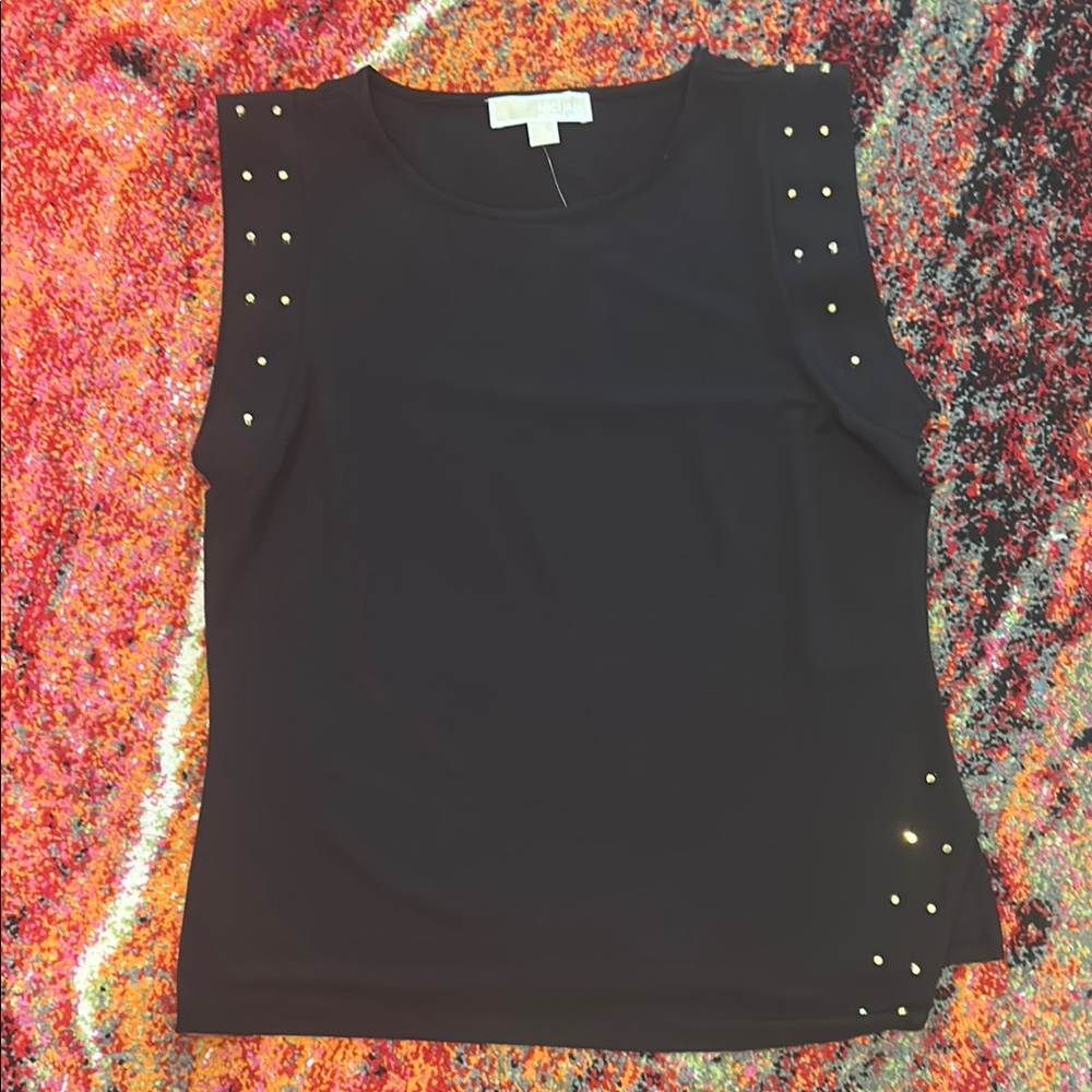 Michael Kors Studded Sleeveless Top